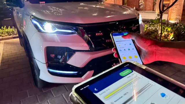 Lampu Motor Dakar Carbon RSi: Canggih, Terhubung Smartphone