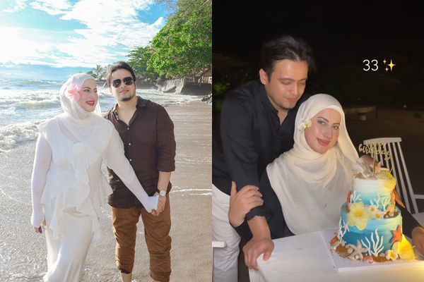 Tasyi Athasyia Ulang Tahun Ke-33: Dinner Romantis Pantai Mewah