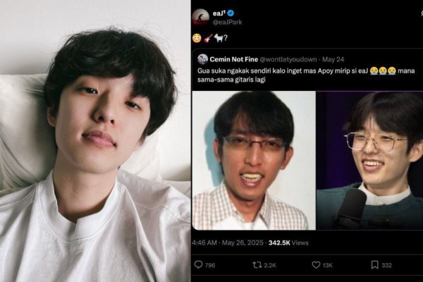 eaJ Park mirip Apoy Wali Band? Reaksi mengejutkan fans Indonesia