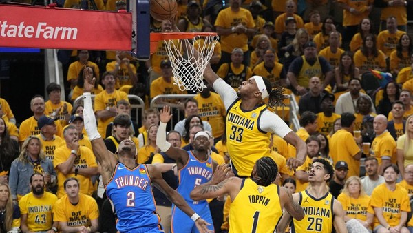 Pacers Menang Telak! Rebut Kemenangan Gim 3 NBA atas OKC