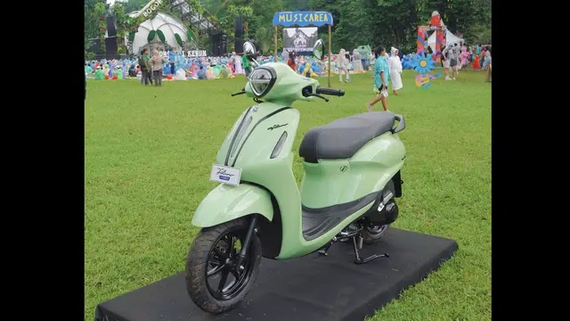 Yamaha Grand Filano: Teknologi Hijau Ramah Lingkungan di Sunset Festival